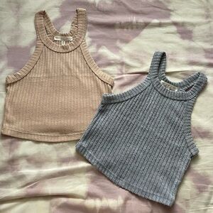 Truly Madly Deeply Ribbed Tank Tops
